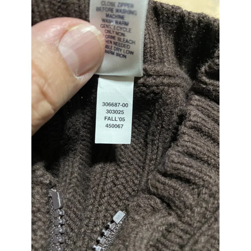 Gap Knit Sweater Cardigan Grandpa Style Infant 12-18 Months